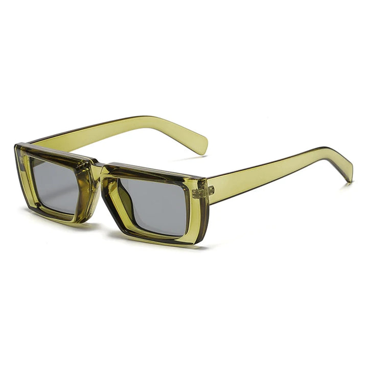 Sammy Jackson™ Kamil Zonnebril | Vintage & Rechthoekig