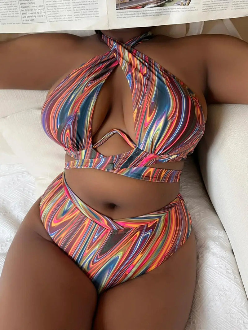 Sammy Jackson™ Carmina Plus-Size Bikini | Stylish & Flattering