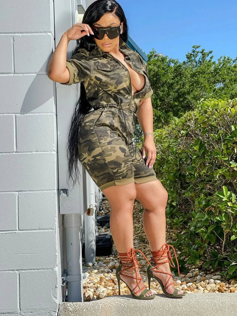 Sammy Jackson™ Ursula Plus Size Playsuit | Stoer & Stijlvol