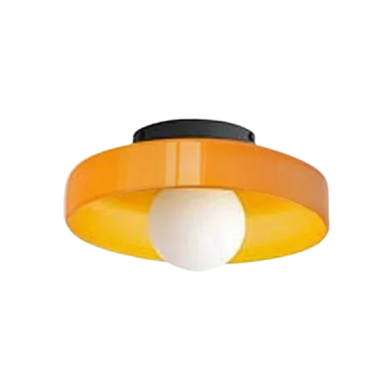 Ronde Plafondlamp met Stijlvolle Functionaliteit - LumiSphere