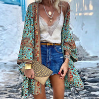 Trendy boho women's vest with pattern – Elara