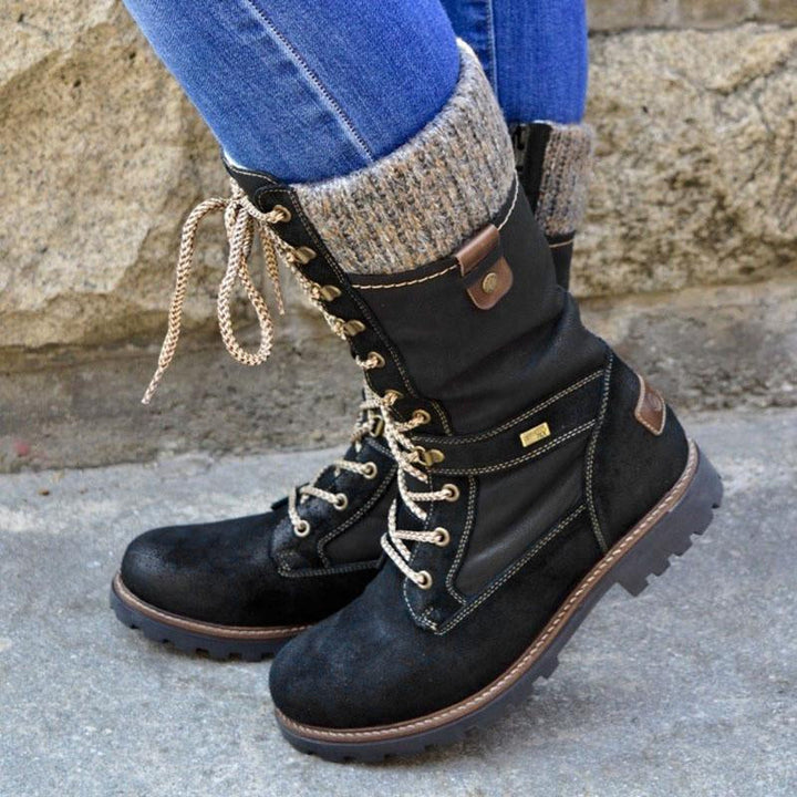 Stylish Tall Women's Winter Boots - Nora
