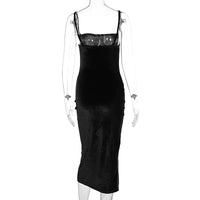 Sammy Jackson™ Sukienka Maxi Nora | Aksamitna i Stylowa