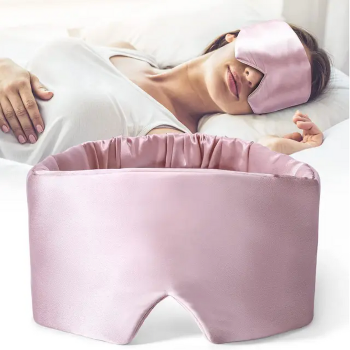 Luxury Pure Mulberry Silk Sleep Mask - LunaPure