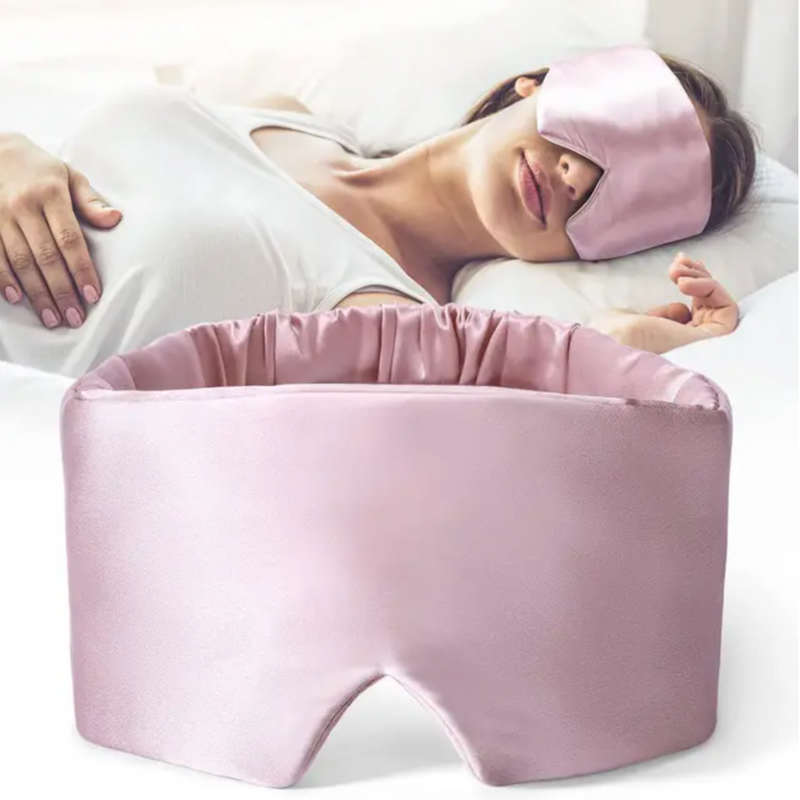 Luxury Pure Mulberry Silk Sleep Mask - LunaPure