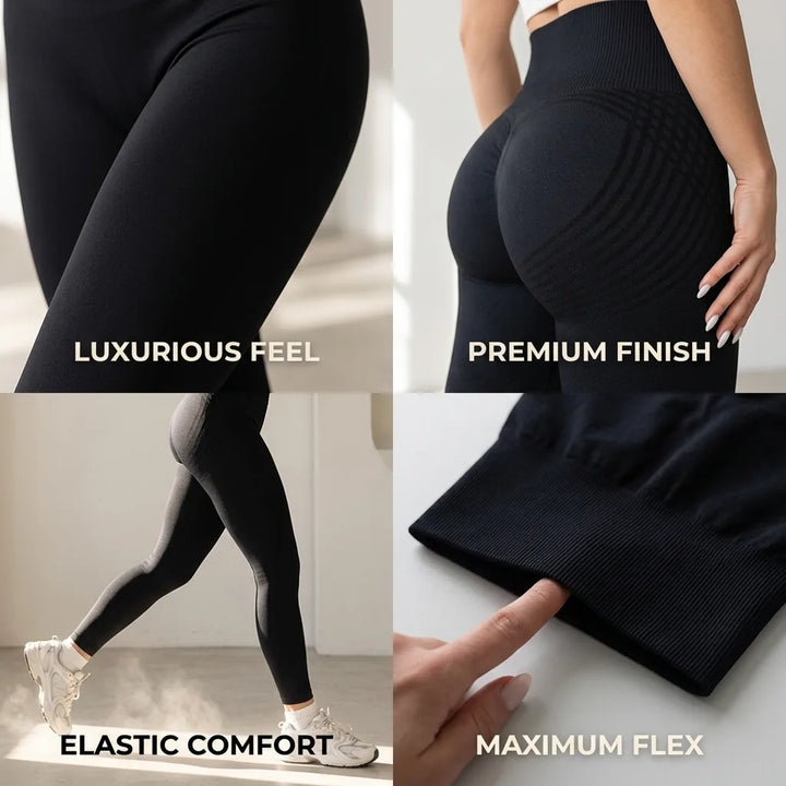 Curvay 3D Sculpt Leggings - Cellulite-Smoothing Compression 7