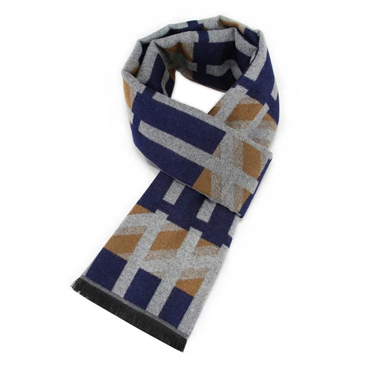 Sammy Jackson™ Checked Scarf | Stylish and warm cashmere scarf
