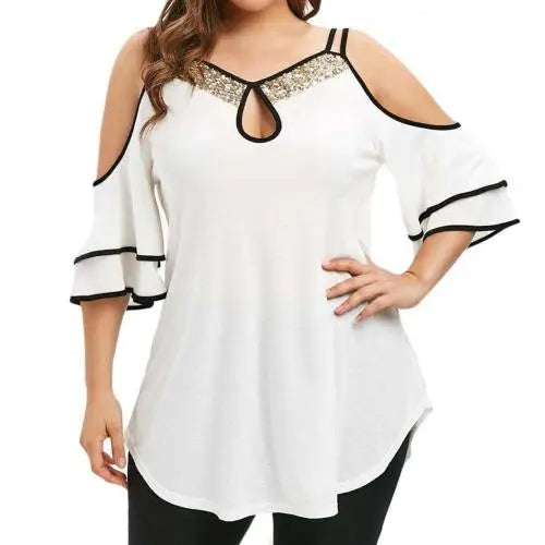 Sammy Jackson™ Nikki Plus-Size Blouse | Stijlvol & Casual