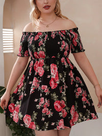 Sammy Jackson™ Lolita Off-Shoulder Zomerjurk | Stijlvol & Fleurig