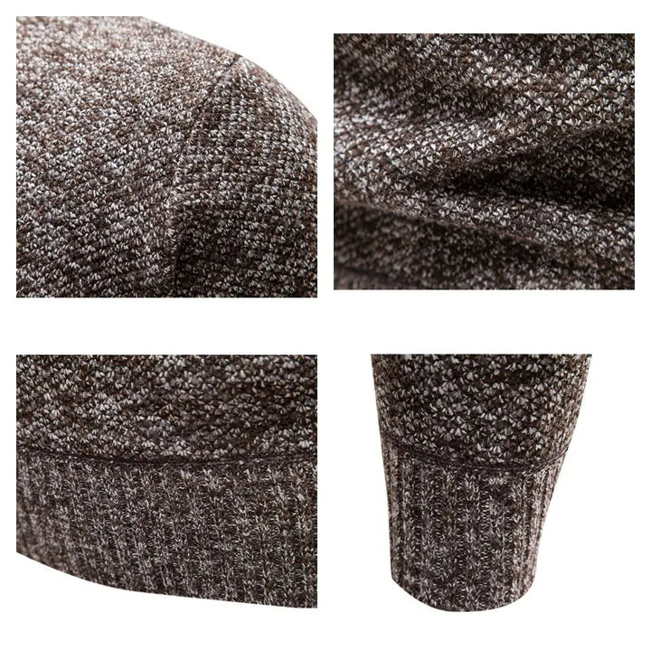Sammy Jackson™ Paul Wooly Turtleneck Sweater | Warm Knitted Turtleneck