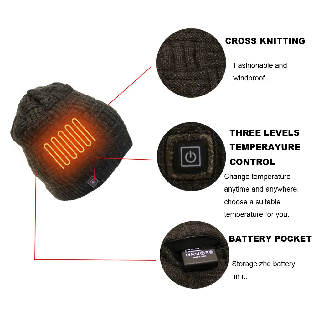 Sammy Jackson™ KnitTech Beanie | USB rechargeable hat