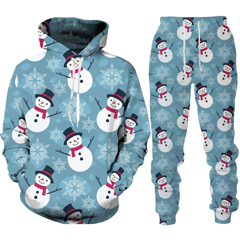 Sammy Jackson™ Jolly Delight Set | Kerst vibes loungeset voor heren