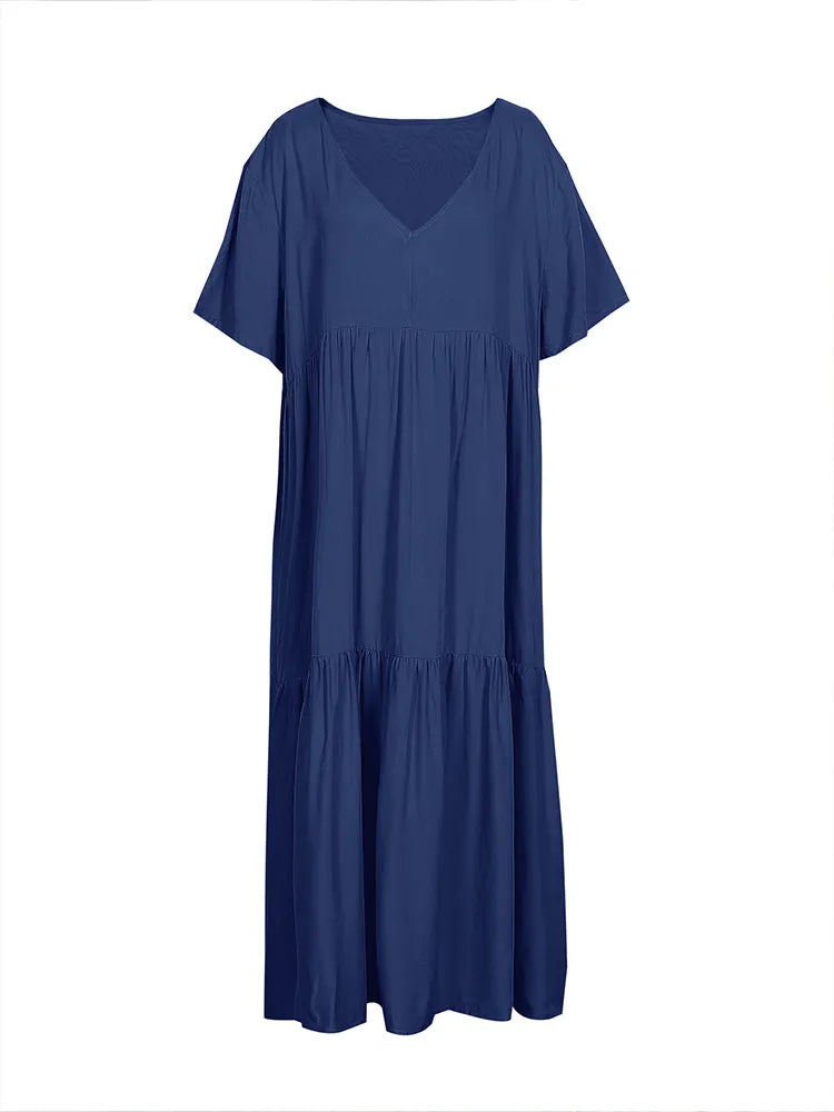 Sammy Jackson™ Elizabeth Plus-Size Summer Dress | Casual & Trendy
