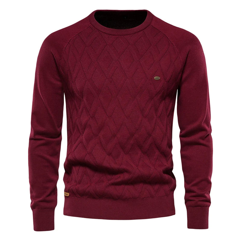 Sammy Jackson™ Bart Chill Trui | Gebreide trui met ronde hals