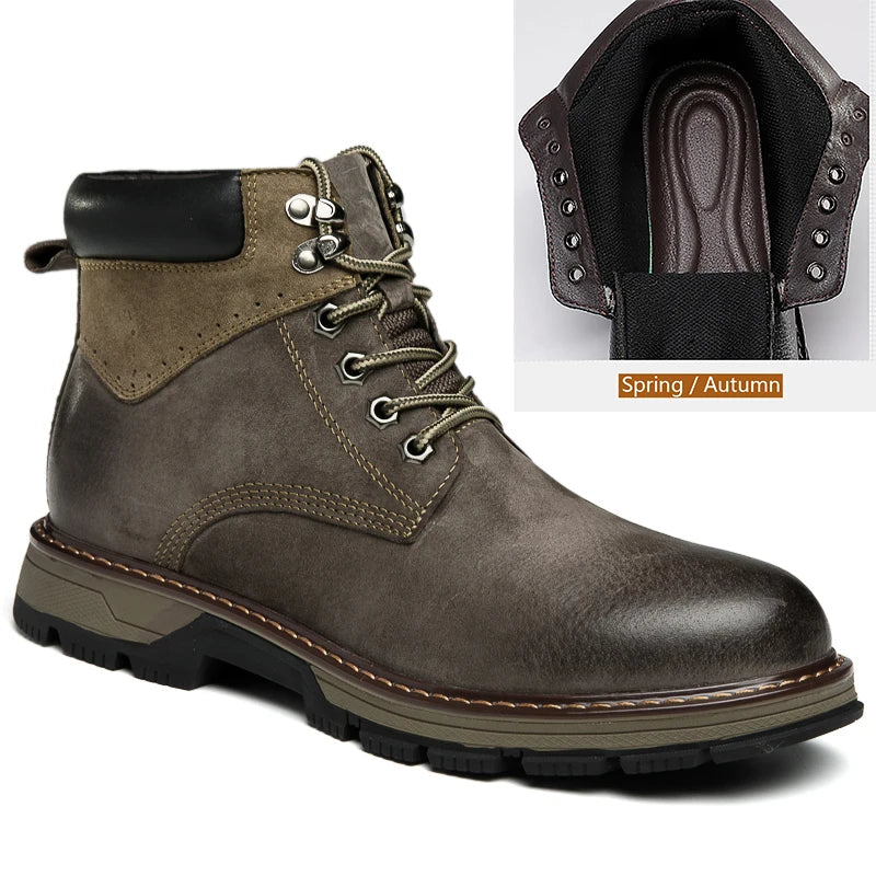 Sammy Jackson™ Leather Winter Shoes | True winter warmers