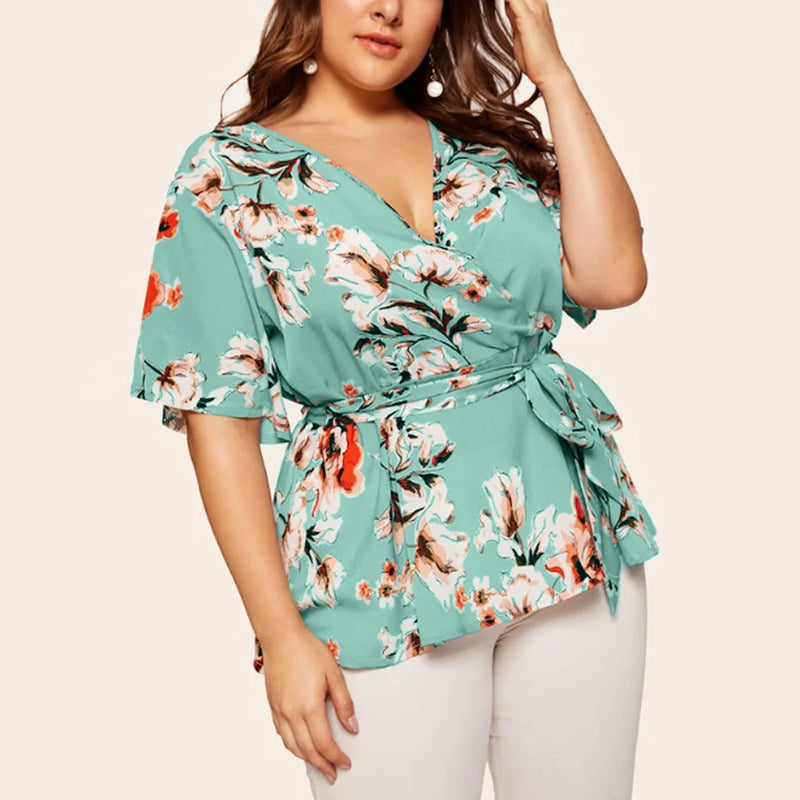 Sammy Jackson™ Fenna Plus-Size Top | Colorful & Versatile