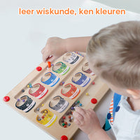 Magnetic Learning Maze for Color and Number Recognition - MazeMagic