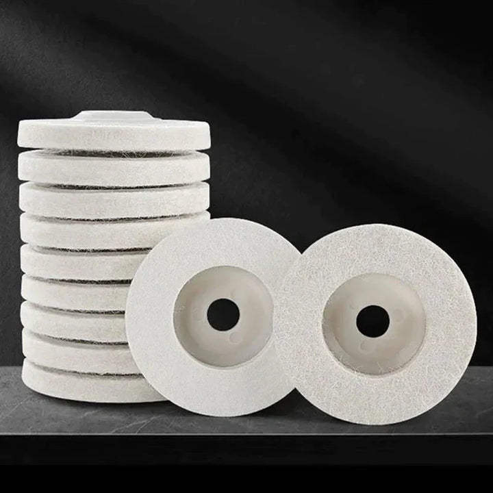 Set of 3 Wool Polishing Pads – Polistra