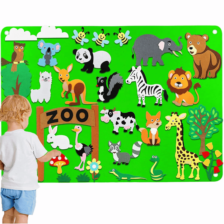 Toddler Felt Play Board - FeltAdventure