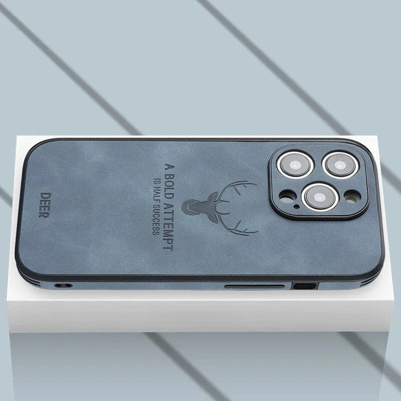 Luxury Deer Leather iPhone Case – Veltro
