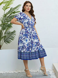 Sammy Jackson™ Lexy Plus-Size Jurk | Stijlvol & Vrolijk