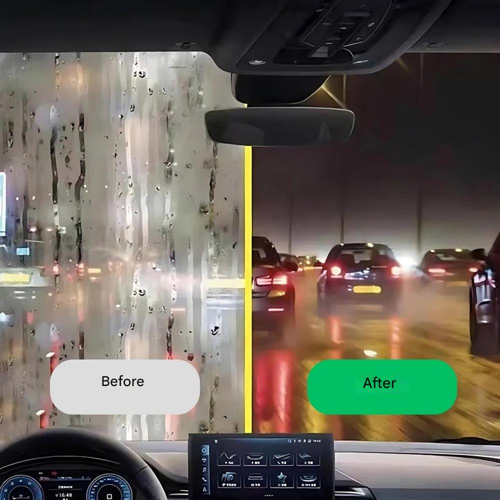 Water-Repellent Car Window Coating - Rainexel