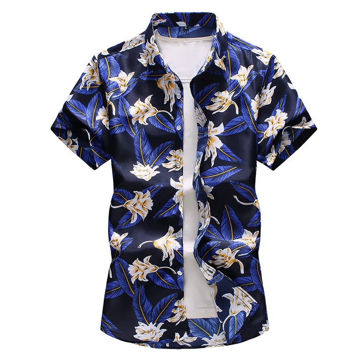 Sammy Jackson™ Derk Plus Size Shirt | Summery & Cheerful