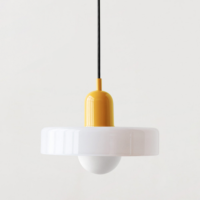 Colored Glass Pendant Lamp - BauLume