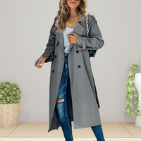 Trendy Women's Transitional Season Trench Coat – Isabelle