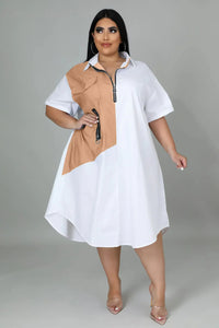 Sammy Jackson™ Lalaine Plus-Size Jurk | Vrolijk & Trendy