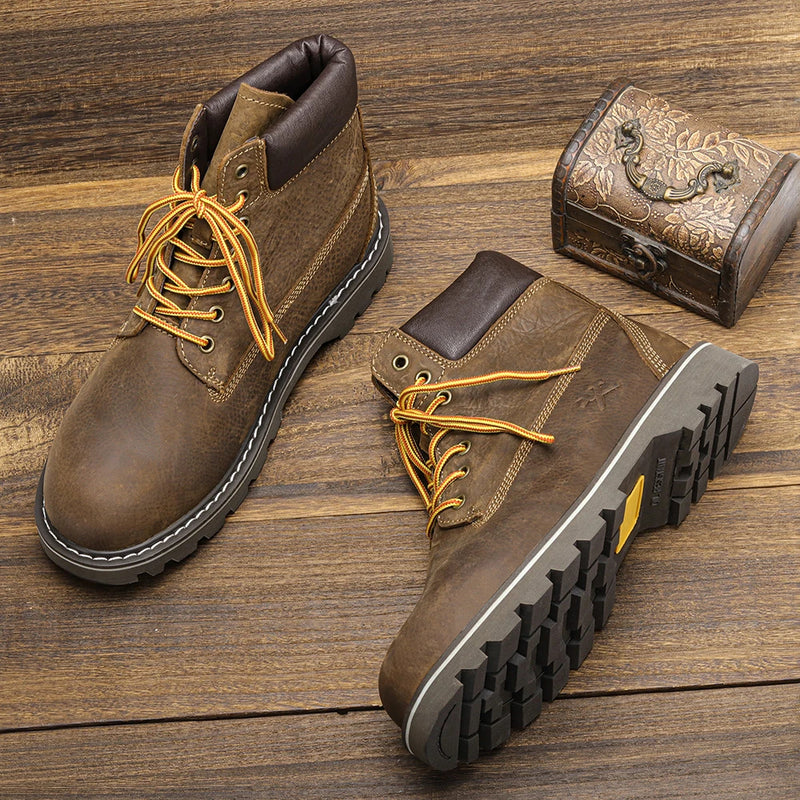 Sammy Jackson™ Leather Winter Shoes | True winter warmers