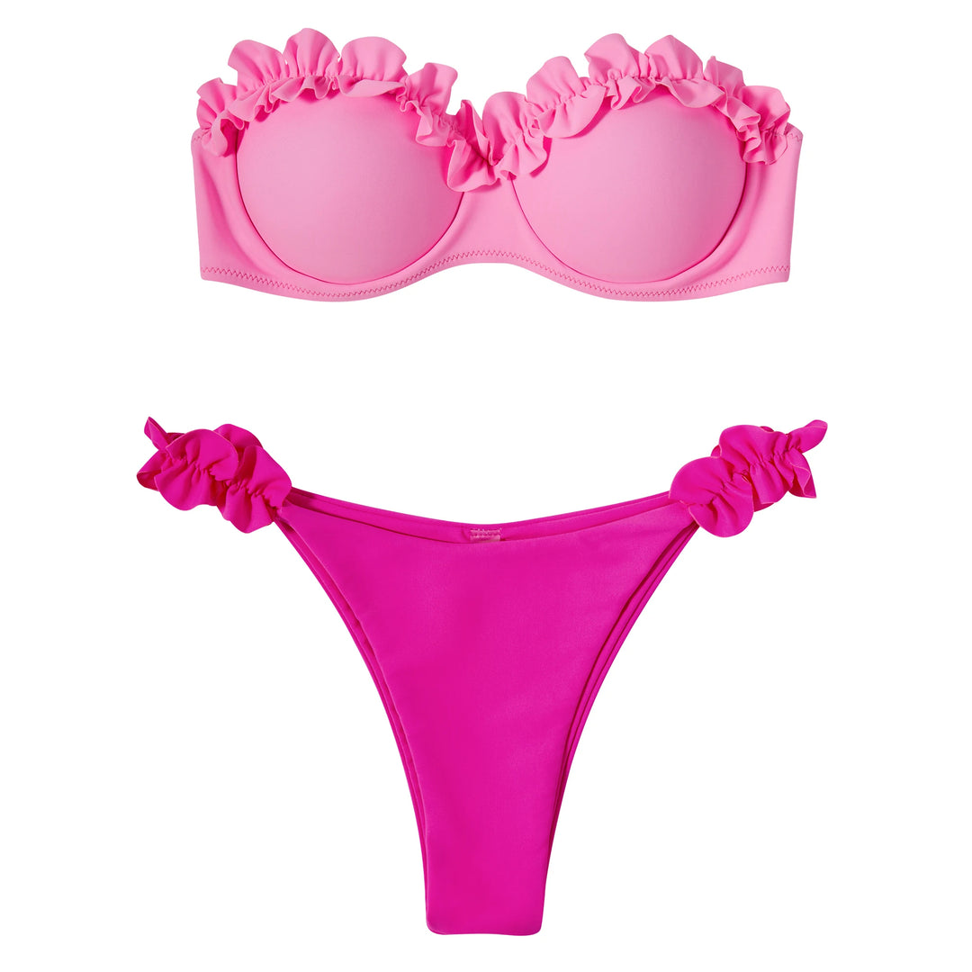 Sammy Jackson™ Lara Jungle Queen Bikini | Bez ramiączek i seksowny