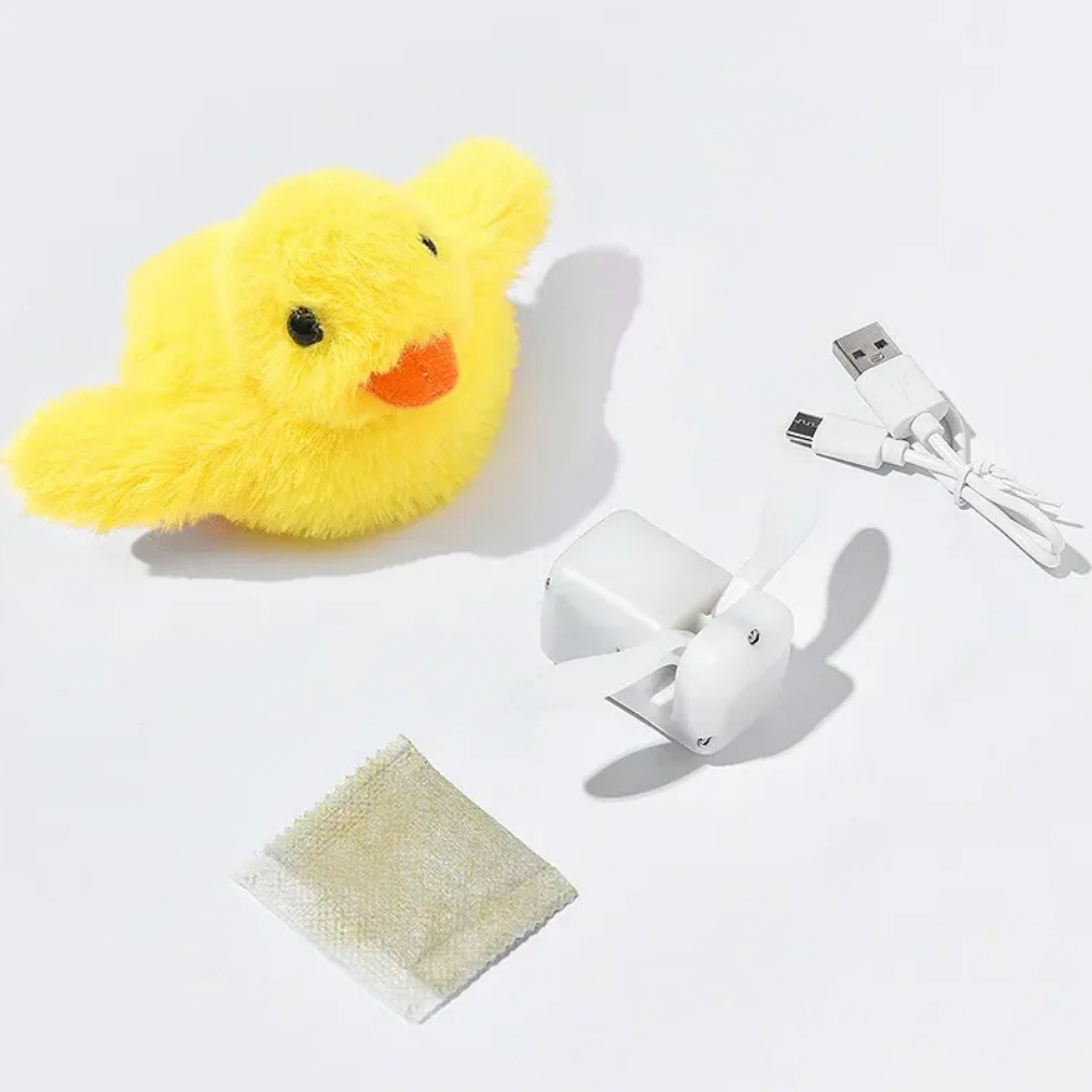 Pluskająca Kaczka Zabawka dla Kotów - DuckDash™ (1+1 GRATIS)