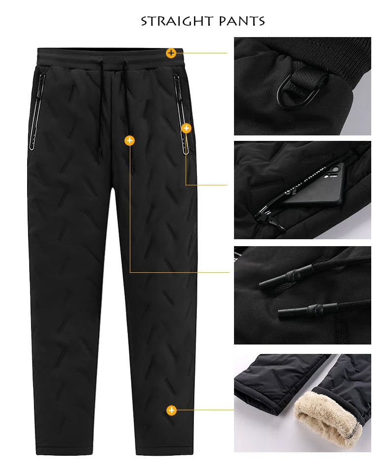 Sammy Jackson™ Hannes Fit Joggingbroek | Warme Fleece Chill-broek
