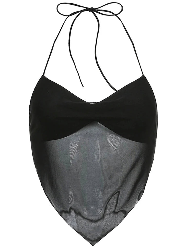 Sammy Jackson™ Isolde Top | Transparant & Retro