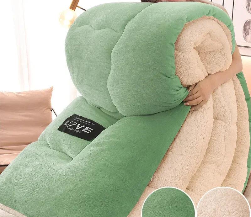 Luxury Winter Duvet with Double Flannel Fleece - FrostGuard