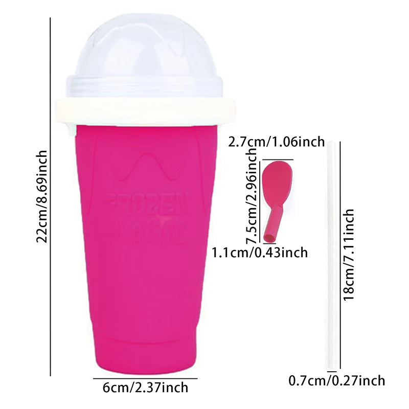 Sammy Jackson™ FrostySip Chill Cup | Wielorazowa butelka chłodząca