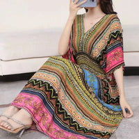 Sammy Jackson™ Sukienka Maxi Mia | Retro i Casual