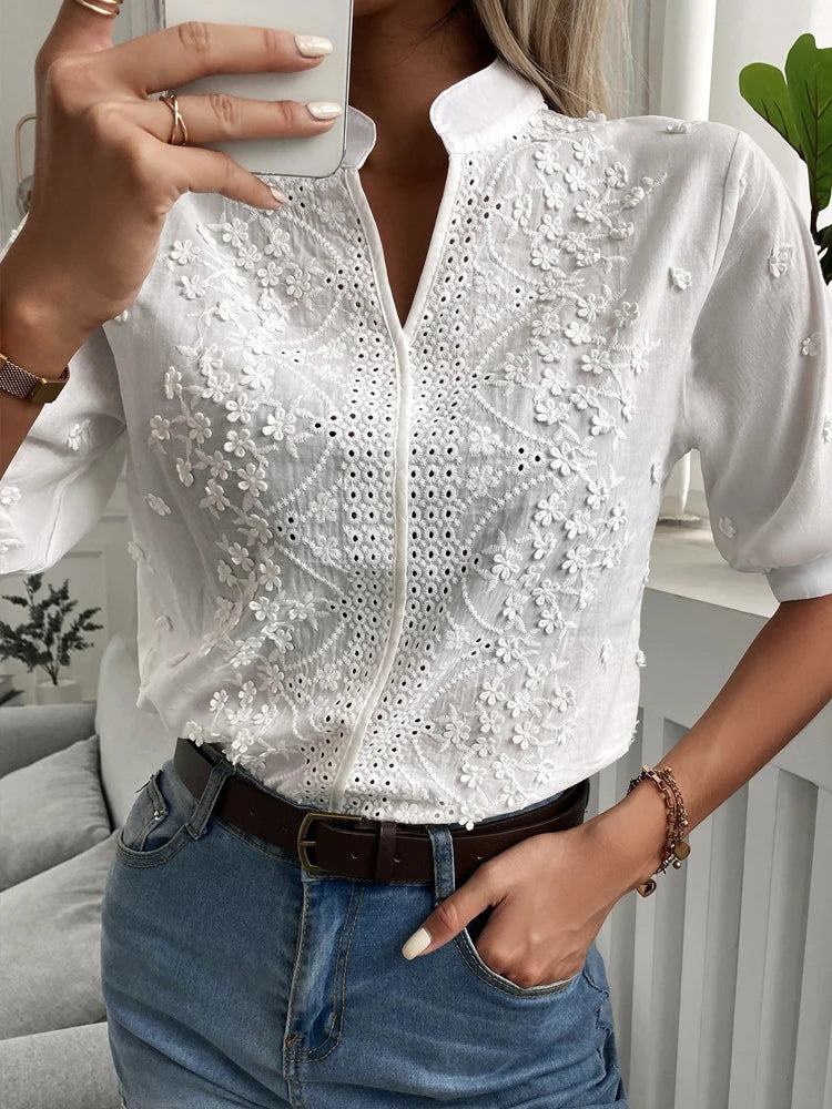 Sammy Jackson™ Wyndara Blouse | Charmant & Stijlvol