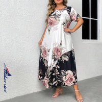Sammy Jackson™ Rhoda Plus-Size Maxi Dress | Stylish & Eye-Catching