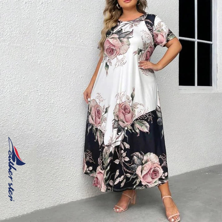 Sammy Jackson™ Rhoda Plus-Size Maxi Dress | Stylish & Eye-Catching