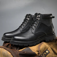 Sammy Jackson™ Leather Winter Shoes | True winter warmers