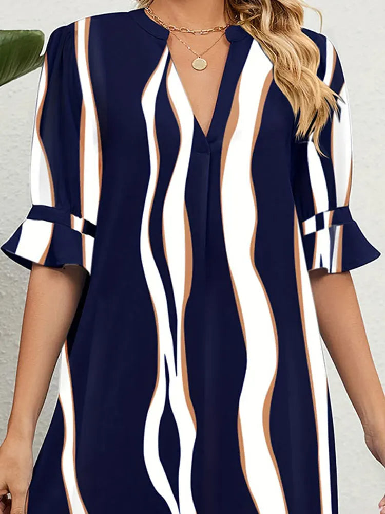 Sammy Jackson™ Monique Plus-Size Jurk | Casual & Trendy