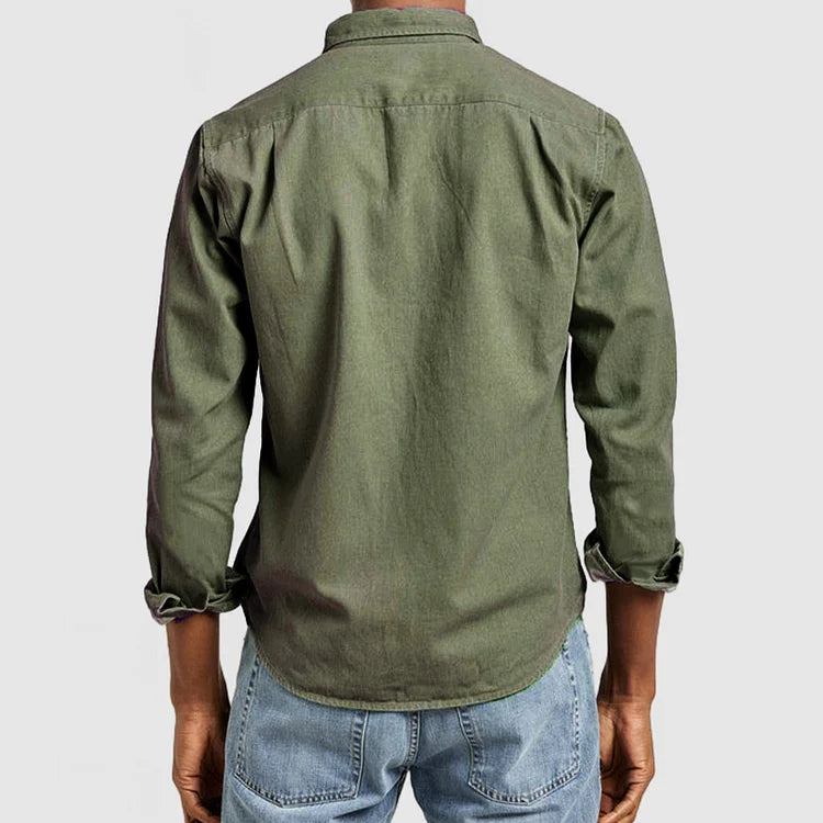Casual Overhemd met Stijlvolle Details - Evan