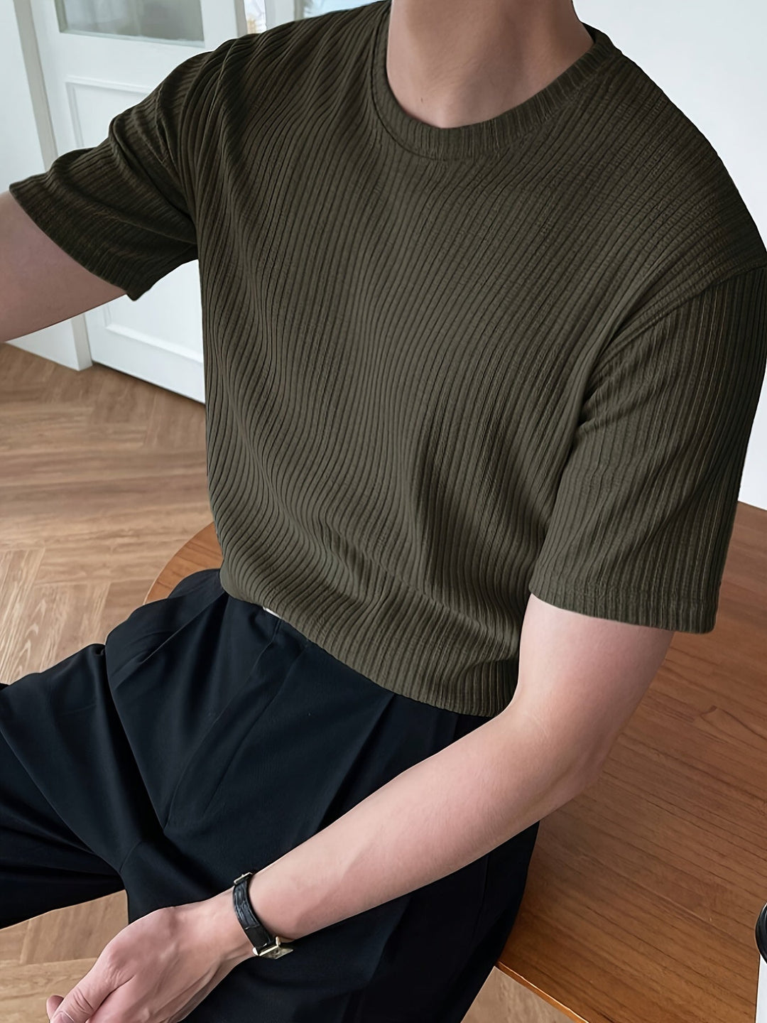 Light Green Men's T-shirt - Milan