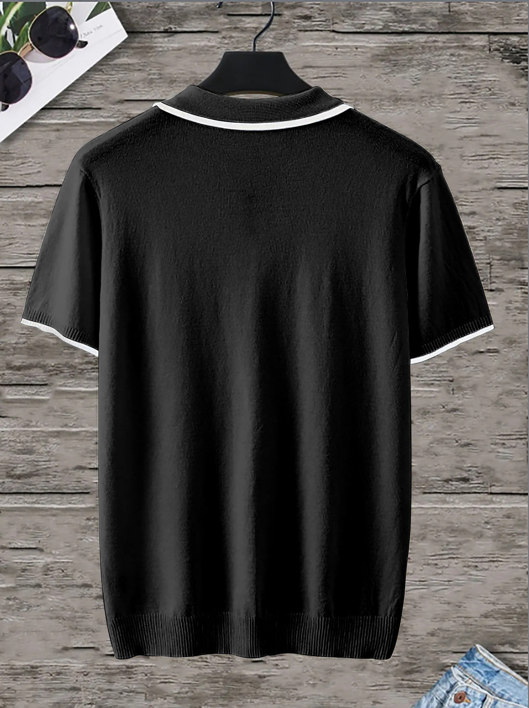Trendy Black Men's Polo - Rafael