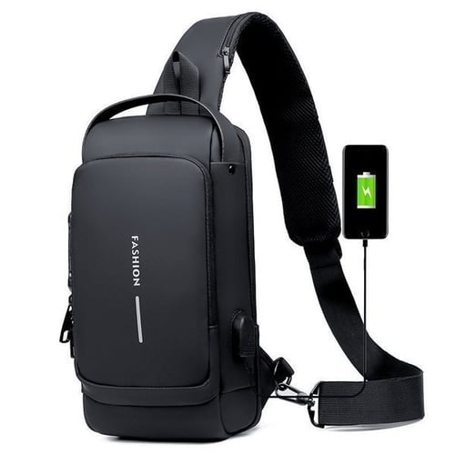 Stijlvolle Anti-Diefstal Crossbody Tas - Nina