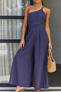 Sleeveless Women's Jumpsuit with Loose Fit – Mireille