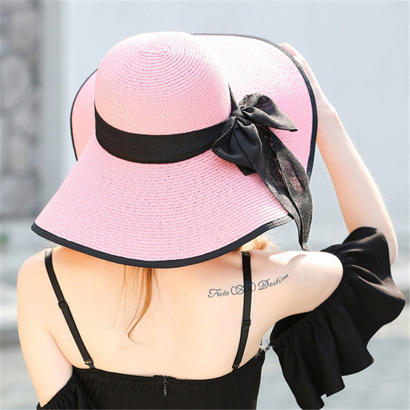 Light women's summer hat with wide brim and chic design – Vivian