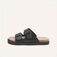 Stylish men's summer sandals with adjustable straps - GripStep
